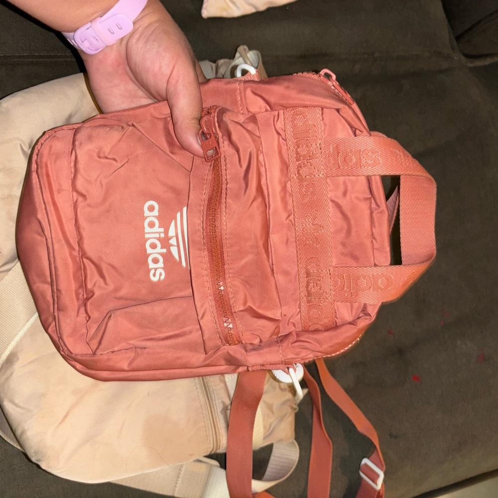 Adidas Crossbody Bag in Coral Pink